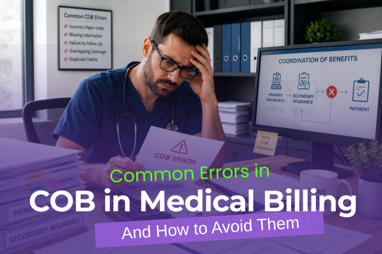 Common Errors in COB in Medical Billing and How to Avoid Them